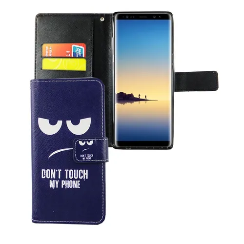 Handyhülle Schutz Case für Samsung Galaxy Note 8 Cover Tasche Wallet Etui Neu