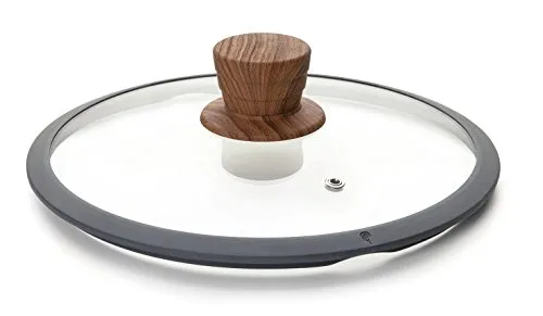 LACOR 27920 Glasdeckel Stilo Durchmesser 20 cm, Kristall, grau, 1 x 1 x 1 cm