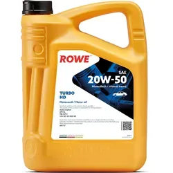 ROWE HIGHTEC TURBO HD SAE 20W-50 Motoröl 5l von Rowe