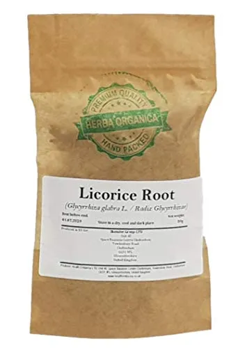 Süßholzwurzel/Glycyrrhiza Glabra L/Licorice Root # Herba Organica # Echtes Süßholz (50g)