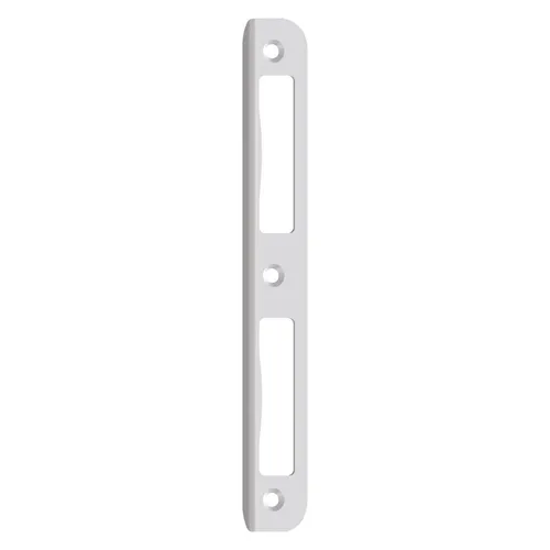 SAG Winkelschließblech R 10 rund Blindlappen 8 mm 1 WB 2492, Nickel- silber lackiert