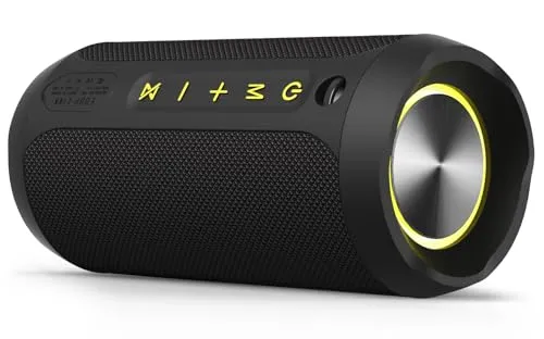 EDUPLINK Bluetooth Lautsprecher Klein mit Licht