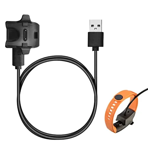 INF Ladekabel kompatibel mit Huawei Smartwatch (Band 3, Band 4, Sport, Honor 3, Honor 4), tragbares Kabel mit kompaktem und leichtem Design (52,3/2,5/1,2 cm, 15 g)