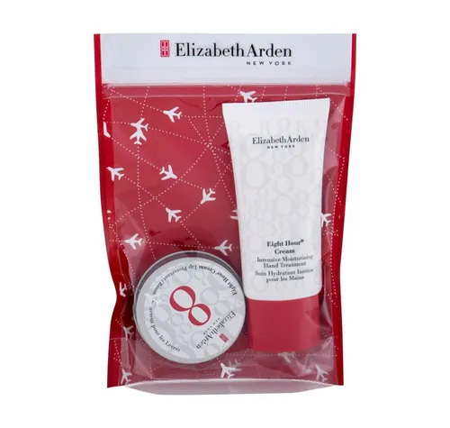 Elizabeth Arden Hautpflege-Set Eight Hour Cream Gift Set - Handpflege-Set mit 13ml Lip Protectant, bietet langanhaltenden Schutz und Pflege für Lippen und Haut.