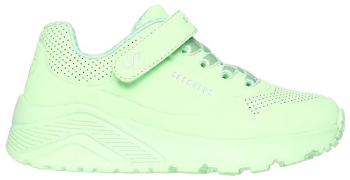 Skechers Uno Lite Grün LTGR Größe EU 27 - Sneaker mit hohem Tragekomfort, maschinenwaschbar und ausgestattet mit Skechers Air-Cooled Memory Foam Innensohle für optimalen Komfort.