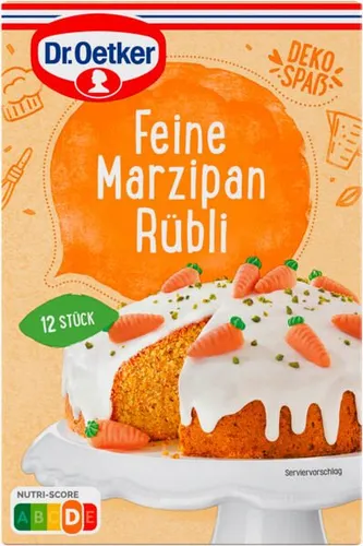Dr. Oetker Dekor Feine Marzipan Rübli
