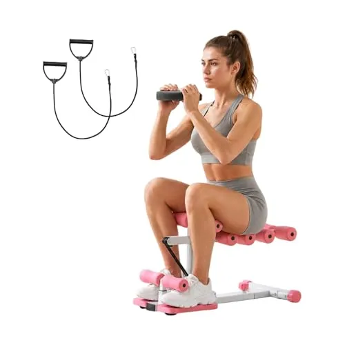 VEVOR Deep Squat Machine – Verstellbarer Gesäßtrainer mit Widerstandsbändern