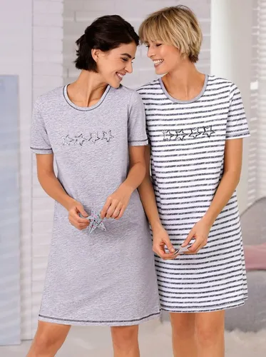 Nachthemd WÄSCHEPUR Kurzarm-Sleepshirts für Damen