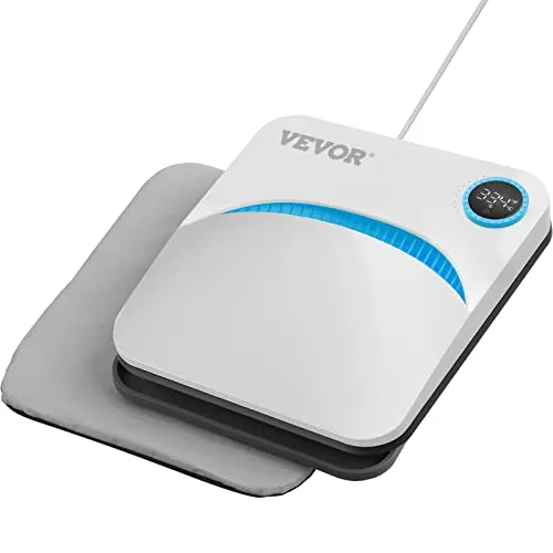 VEVOR Tragbare Wärmepresse 23x23cm für DIY T-Shirts von Vevor