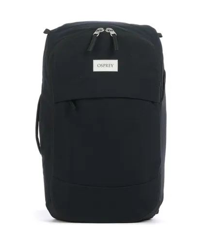 Osprey Arcane Reiserucksack schwarz 10006632 - Reisetasche aus 100% recyceltem Nylon, umweltfreundlich und perfekt für nachhaltige Reisen.