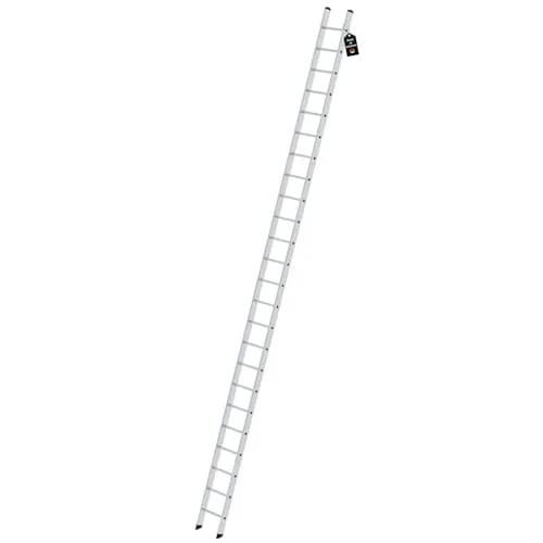 PROREGAL Sprossen-Anlegeleiter 24-Sprossen - Vielseitige Sprossen-Anlegeleiter für Zuhause und Gewerbe, aus hochwertigen Materialien für hohe Langlebigkeit und Sicherheit.