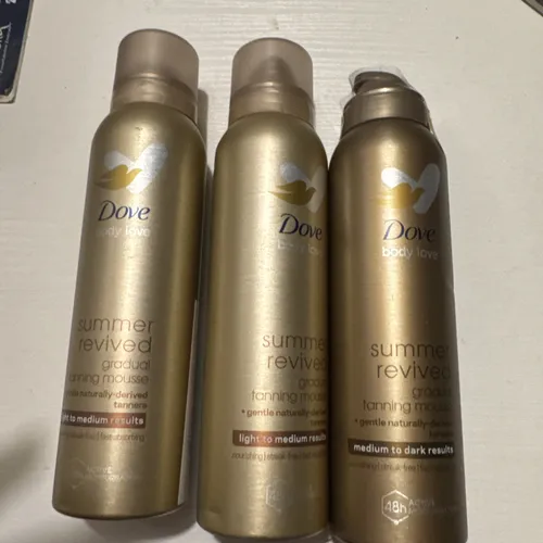 XDove DermaSpa Summer Revived Selbstbräune Duschschaum Verschiedene 3