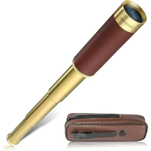 Soldela Monokular-Teleskop – 25-fache Vergrößerung – 30 mm Linse – Wandern, Jagd, Boot, Vogel- und Landschaftsbeobachtung