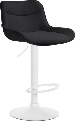 Deluke Barhocker Schwarz, höhenverstellbar, 49x85x51 cm, Esszimmer