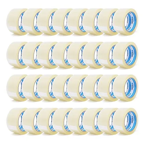 gws Klebeband 42820 - Leise abrollendes Packband 66 m x 50 mm - Paketband für vielseitige Anwendungen, geräuscharm und ideal für Haushalt und Büro. Hervorragende UV- und Temperaturbeständigkeit sorgt für langfristige Klebekraft.