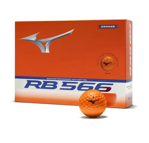 Mizuno Golfball Mizuno Golfball RB566 2025 Balanced Performance Orange12 Bälle