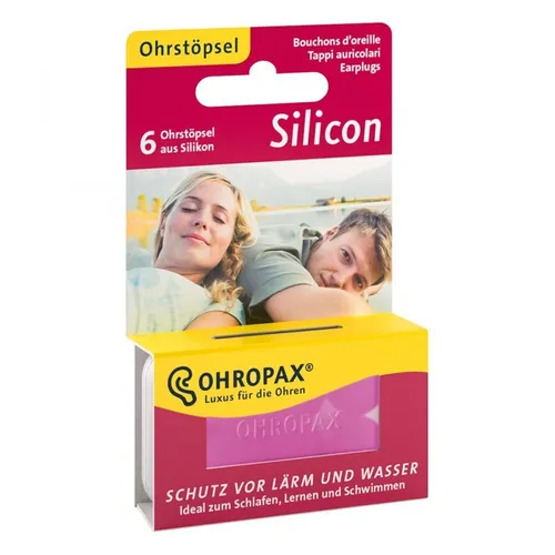 OHROPAX Silicon PINK Ohrstöpsel