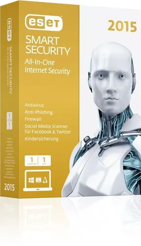 Eset Smart Security V8 - 1 Nutzer für 1 Jahr Mini-Box - Security-Suite mit umfassendem Schutz vor Viren und Malware, ideal für sicheres Surfen und Online-Banking.