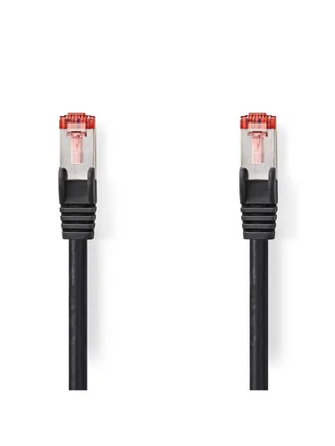 Nedis CCGL85221BK75 networking cable - Schwarz - 0.7m