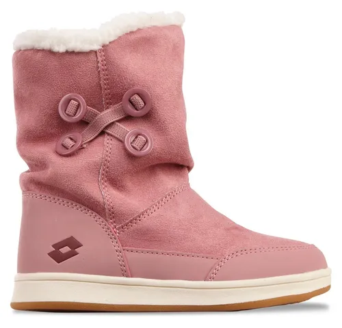 Lotto Winterboots Winterschuhe - Gefütterte Snowboots mit Reißverschluss in Rosa, Größe 28 EU - Wanderschuhe, knöchelhoch und gefüttert, ideal für kalte Wintertage. Der praktische Reißverschluss sorgt für einfaches An- und Ausziehen.