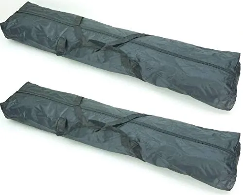 Stück PROFI Tasche Tragetasche Transporttasche schwarz für je 2 Mikrofonstative Mikrofonständer Stativ Ständer Bag 2