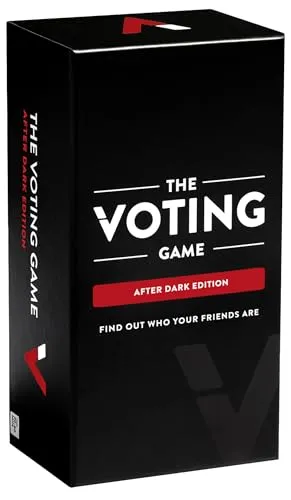 Dyce Games | The Voting Game | After Dark Edition | NSFW Edition | Verstörend, gewagt & urkomisch | Gruppenkartenspiel | Alter 17+ Jahre | 4-10 Spieler | Englisch