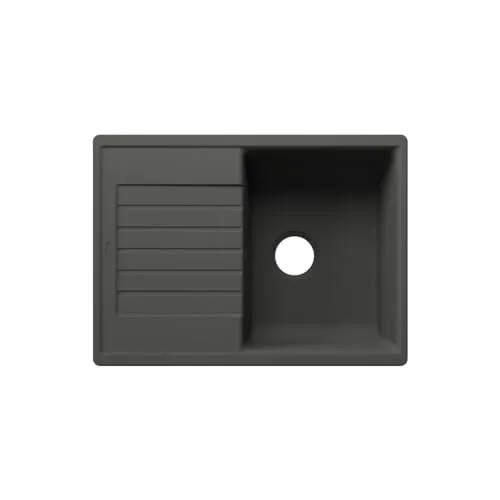 Blanco Zia 45 S Compact Vulkangrau in grau von BLANCO