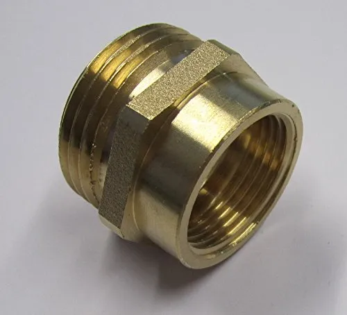 Admiral Schraubverbindung Reduziernippel mit 3/4 Zoll Innengewinde und 1 Zoll Außengewinde