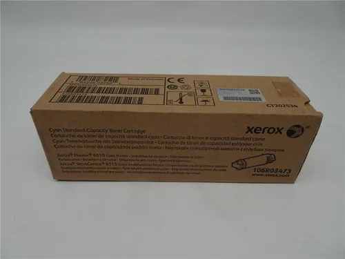 Xerox Toner 106R03473 Cyan - Original Toner für Phaser 6510, hohe Reichweite von 1.000 A4-Seiten für brillante Farbdrucke