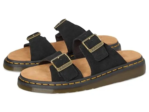 Dr. Martens - Josef E.H. Suede Sandalen UK 10 | EU 45 schwarz - Wanderschuhe: Bequeme Leder-Sandalen mit verstellbaren Riemen für optimalen Tragekomfort - ideal für Freizeitaktivitäten. Entdecken Sie weitere Top-Angebote von Dr. Martens!