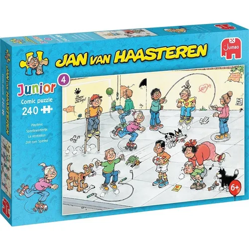 Puzzle Jan van Haasteren Junior - 240-teiliges buntes Puzzle, ideal für Kinder ab 6 Jahren und fördert kreatives Spielen