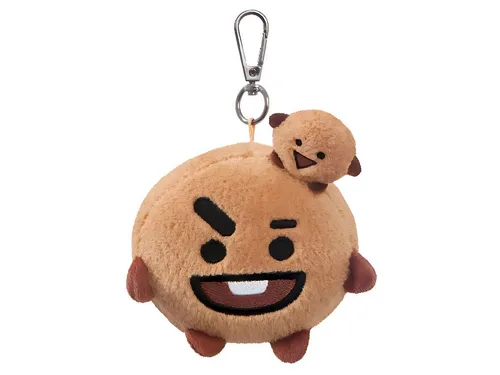 Aurora 61337 - BT21 Shooky Key Clip, Schlüsselanhänger, 8 cm