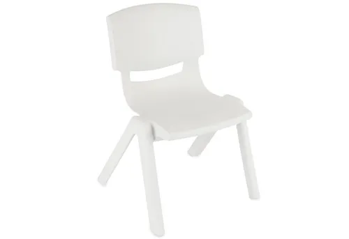 BIECO Kinderstuhl - Stapelbar, kippsicher bis 80 kg - Stapelbarer Kinderstuhl aus hochwertigem, wetterfestem Kunststoff, ideal für drinnen und draußen. Ergonomisch und sicher mit abgerundeten Kanten, perfekt für Kleinkinder bis 80 kg!