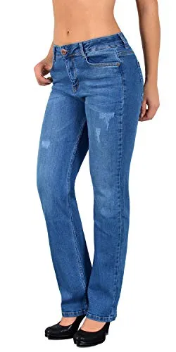 Produktbild ESRA Stretch Damen Jeans Hose High Waist
