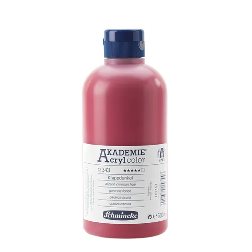 Schmincke AKADEMIE Acryl color Krappdunkel 500 ml