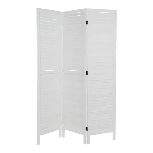 DESIGN DELIGHTS RAUMTEILER Cottage | 3-teilig, Holz - Paravants & Raumteiler - Blickdichter Raumtrenner mit 3 Paneelen, langlebig und platzsparend durch Klappfunktion, ideal für optische Raumtrennung und Sichtschutz.