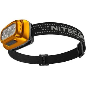 Nitecore Stirnlampe NU31 LED - 550 Lumen, wiederaufladbar, mit Rotlicht - Stirnlampen mit 550 Lumen und 145 m Leuchtweite, ideal für Outdoor-Aktivitäten. Wasserdicht (IP66) und mit Rotlicht für verbesserte Dunkeladaption. Leichtes Design mit bis zu 42 Stunden Leuchtdauer.