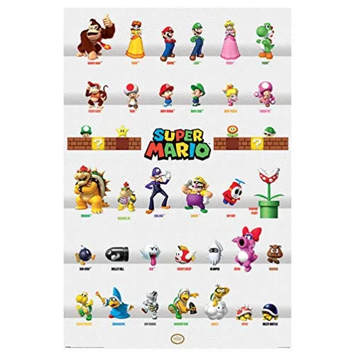 Nintendo Pyramid International Maxi-Poster, mehrfarbig, 61 x 91,5 cm