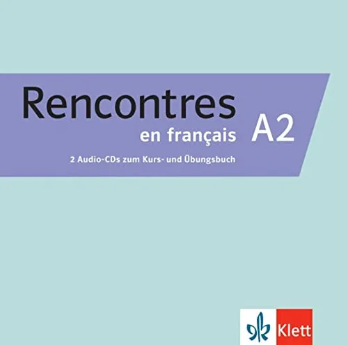 Rencontres en français A2: 2 Audio-CDs