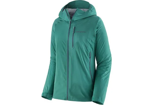 Patagonia Funktionsjacke W STORM10 JACKET - Die Storm10 Jacket von PATAGONIA für Damen bietet optimalen Schutz bei wechselhaftem Wetter. Ultraleicht und wasserdicht, ideal für Abenteuer in den Bergen und immer griffbereit im Rucksack.