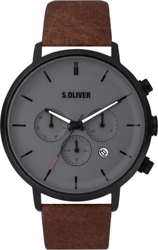 Produktbild s Oliver SO-3869-LM Herren-Multifunktionsuhr