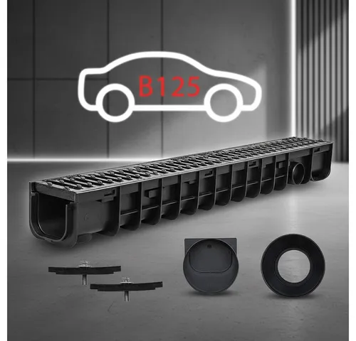 Mucola Regenrinne Entwässerungsrinne B125