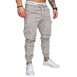 Amaci&Sons Chinohose LOS ANGELES Cargo Jogger-Chino grau W32 - Bequeme Cargo Jogger-Chino aus hochwertiger Baumwoll-Elasthan-Mischung für optimalen Tragekomfort. Ideal für lässige Outfits und den Alltag.