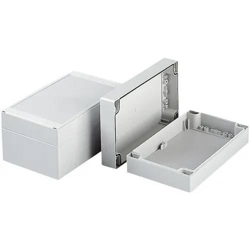 OKW ROBUST C2008161 Universal-Gehäuse 160 x 80 x 60 mm - Computergehäuse mit IP65-Schutzart, ideal für den Einsatz in rauen Umgebungen. Inklusive Abdeckstreifen und Dichtung für optimalen Schutz.