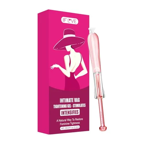 Vaginalpflege-Gel zur Straffung der Vaginalwände und zur Behandlung von Trockenheit, Juckreiz und Reizungen im Intimbereich. Intimpflege für Frauen,5er-Pack