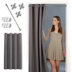 Gardinen- & Vorhangstangen Grau von tinycurtains