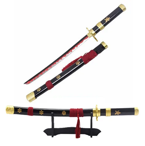Mini Katana - Manga Schwert - One Piece Enma - inkl. Ständer