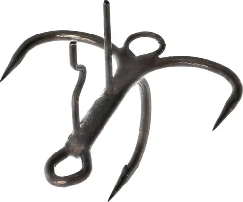 Westin Add-On-Treble Black Nickel - Drillingshaken, Größe:Gr. 4, Packungsinhalt:4 Stück