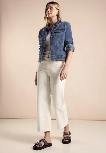 Street One Damen Jeansjacke indigo random wash 34 von Street One