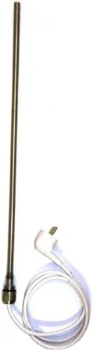 Heizstab aus Edelstahl 65 cm für Badheizkörper 1000 Watt (Szagato) (Heizpatrone Elektroheizstab Heizelement)